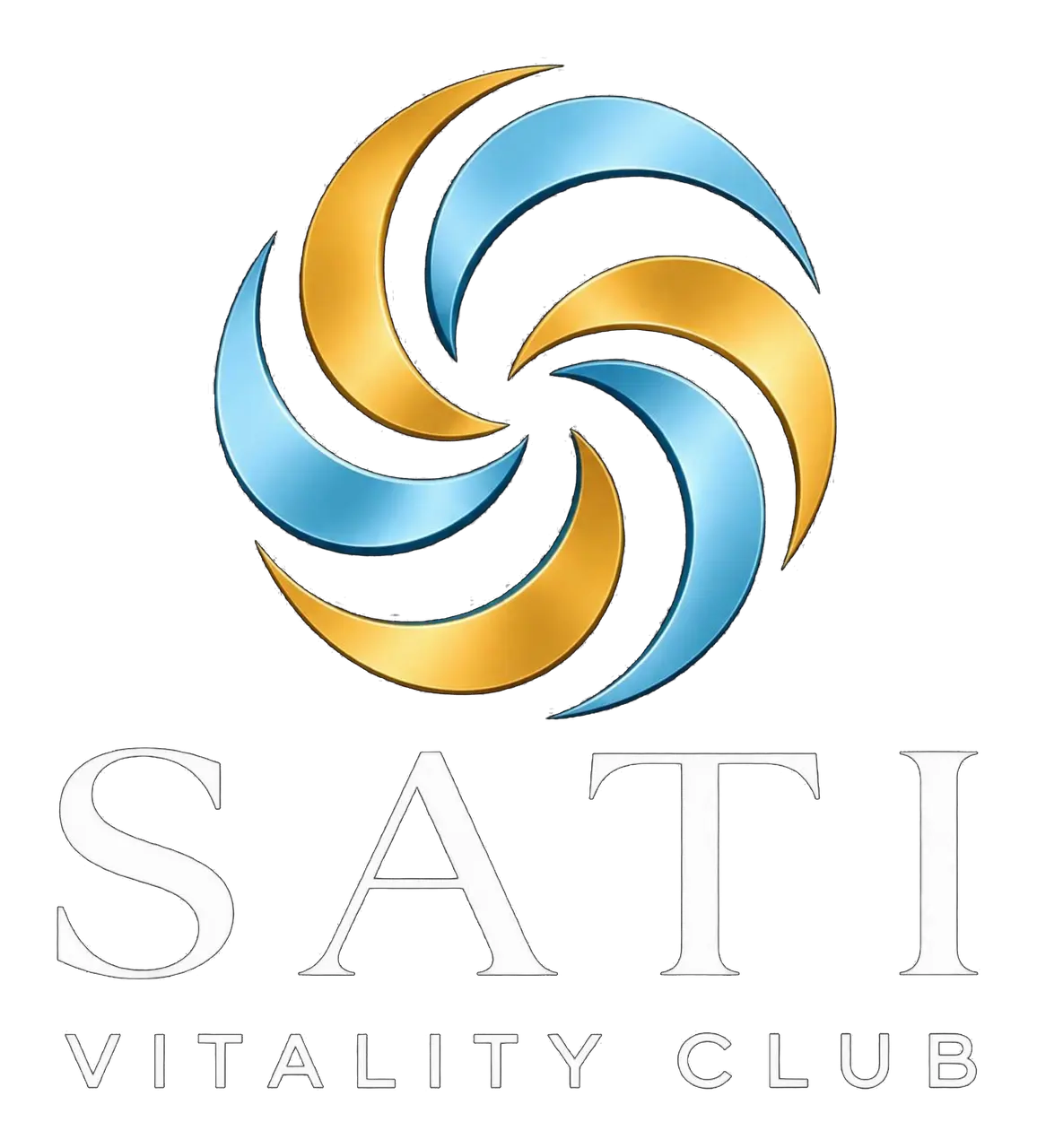 SATI Vitality Club Spiral Wave master logo